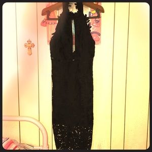 Black dress by Bardot